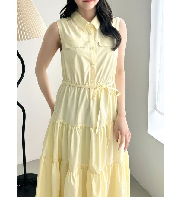dazzlin「【WEB限定】コットンボリュームワンピース」|ワンピース|