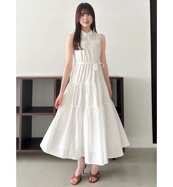 dazzlin「【WEB限定】コットンボリュームワンピース」|ワンピース|