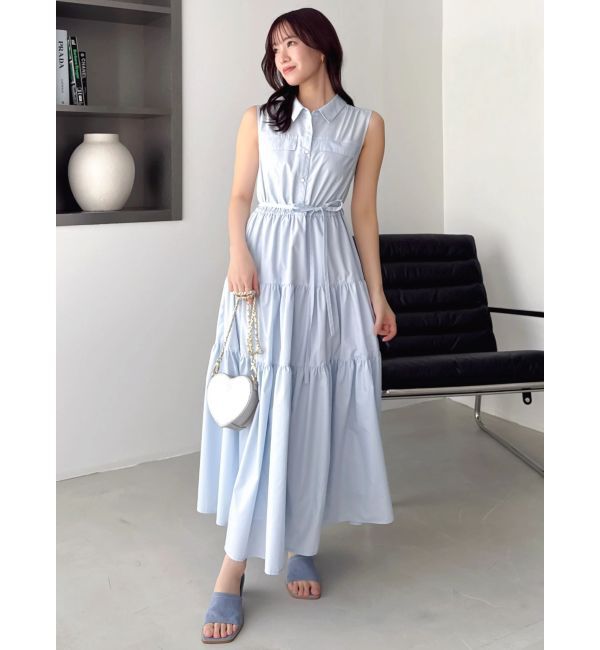 dazzlin「【WEB限定】コットンボリュームワンピース」|ワンピース|