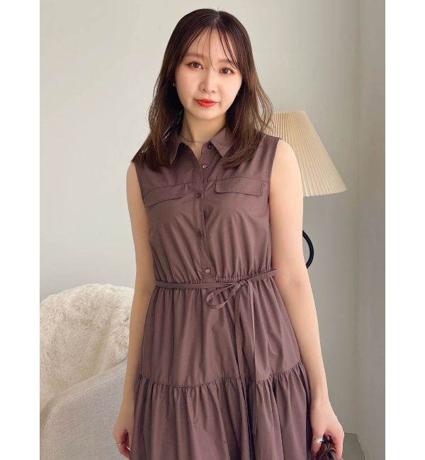 dazzlin「【WEB限定】コットンボリュームワンピース」|ワンピース|