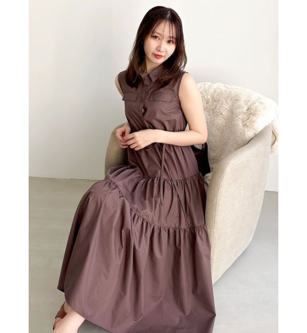 dazzlin「【WEB限定】コットンボリュームワンピース」|ワンピース|