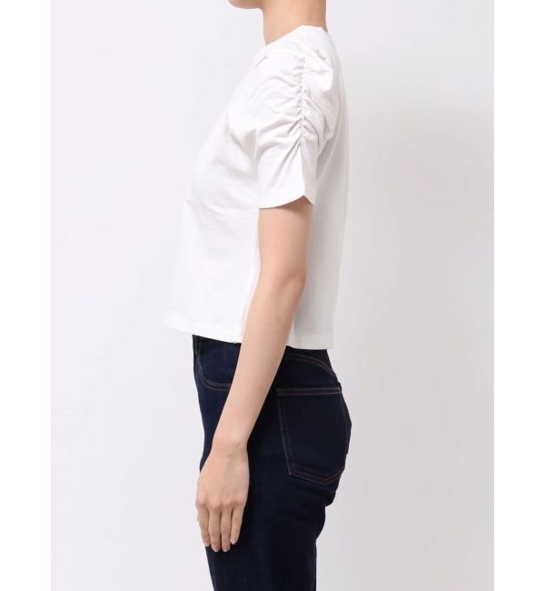 dazzlin「【WEB限定】リボンストーンプチTシャツ」|Tシャツ・カットソー|