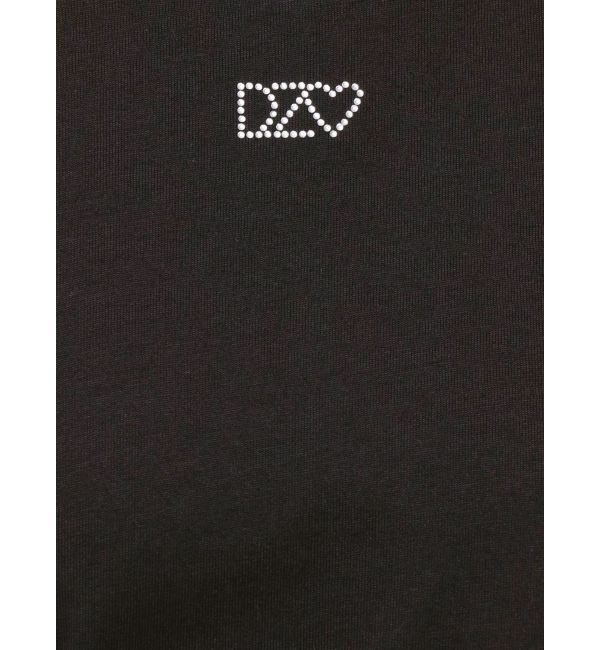 dazzlin「【WEB限定】リボンストーンプチTシャツ」|Tシャツ・カットソー|