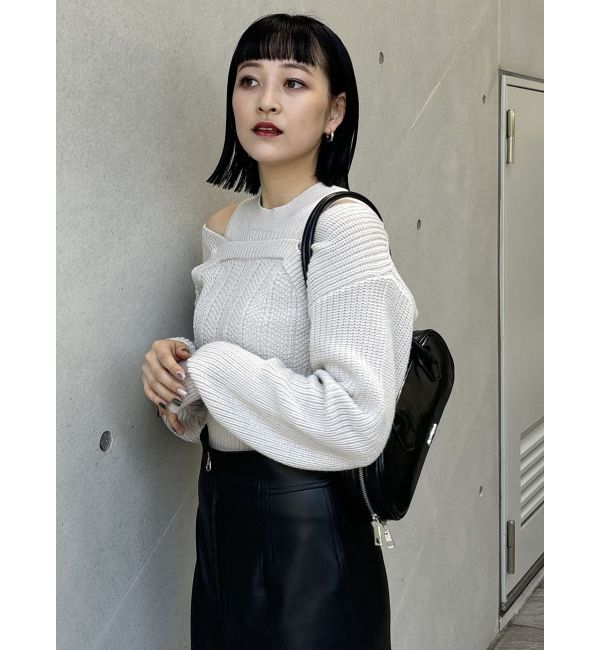 MURUA「2wayニットセットプルオーバー」|ニット・セーター|