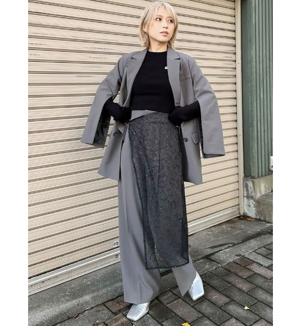 MURUA「ロゴプレートベーシックニット」|ニット・セーター|