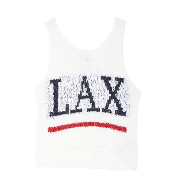 GYDA「LAXテープヤーンニットタンクトップ」|ニット・セーター|