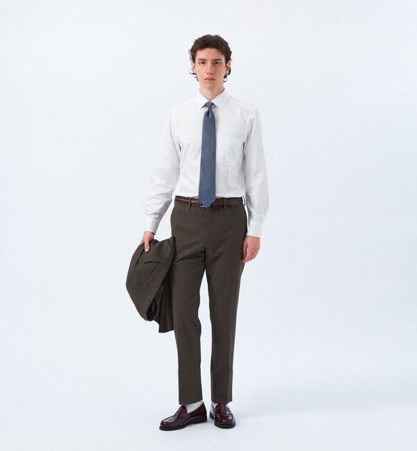 MACKINTOSH PHILOSOPHY「【WEB&一部店舗限定】120双ロイヤルオックスフォード セミワイドドレスシャツ」|シャツ・ブラウス|