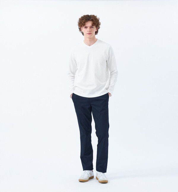 MACKINTOSH PHILOSOPHY「ストレッチミラノリブ VネックロンＴ」|Tシャツ・カットソー|