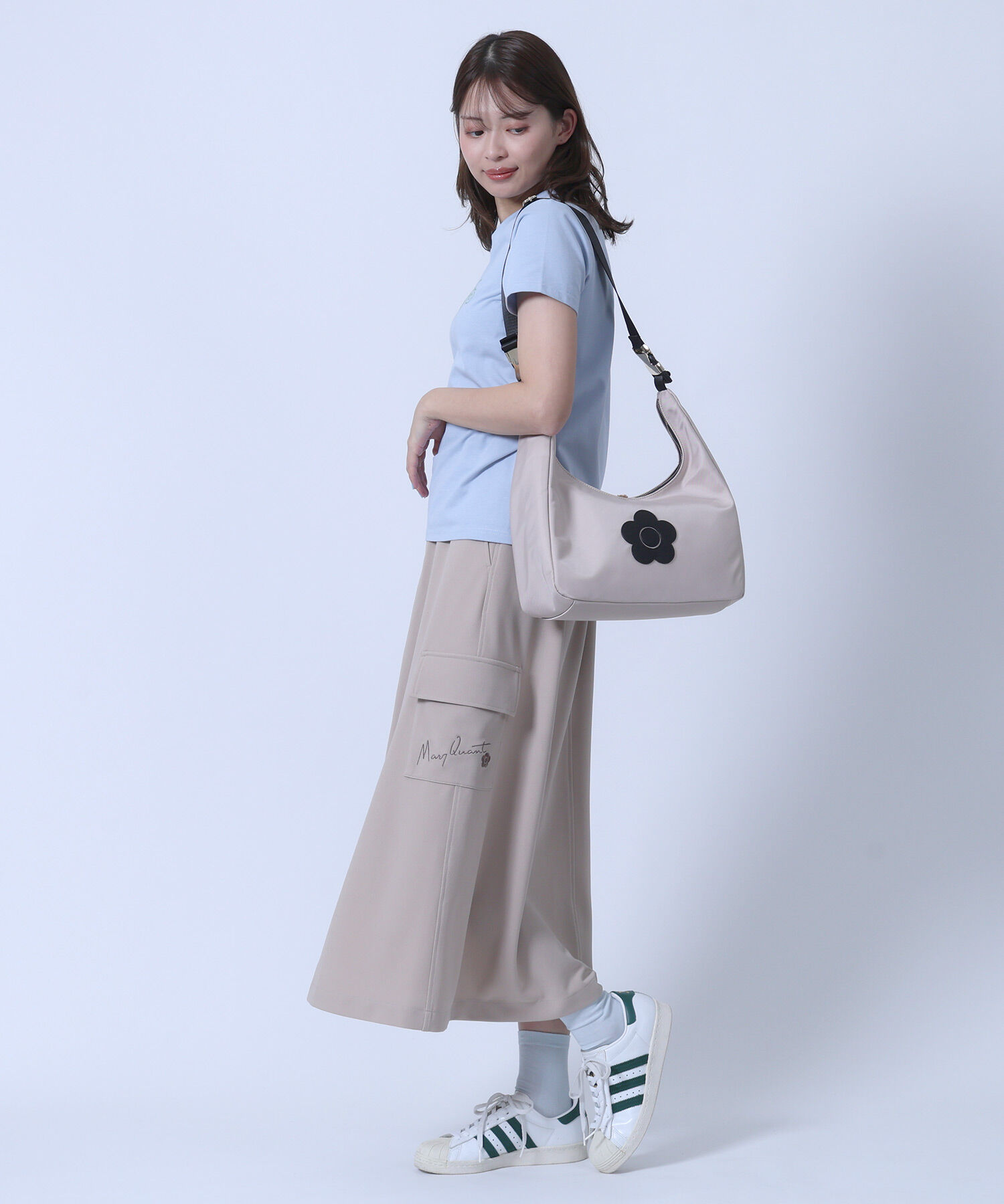 MARY QUANT「デイジーパッチツイル ショルダー」|ショルダー・メッセンジャー|