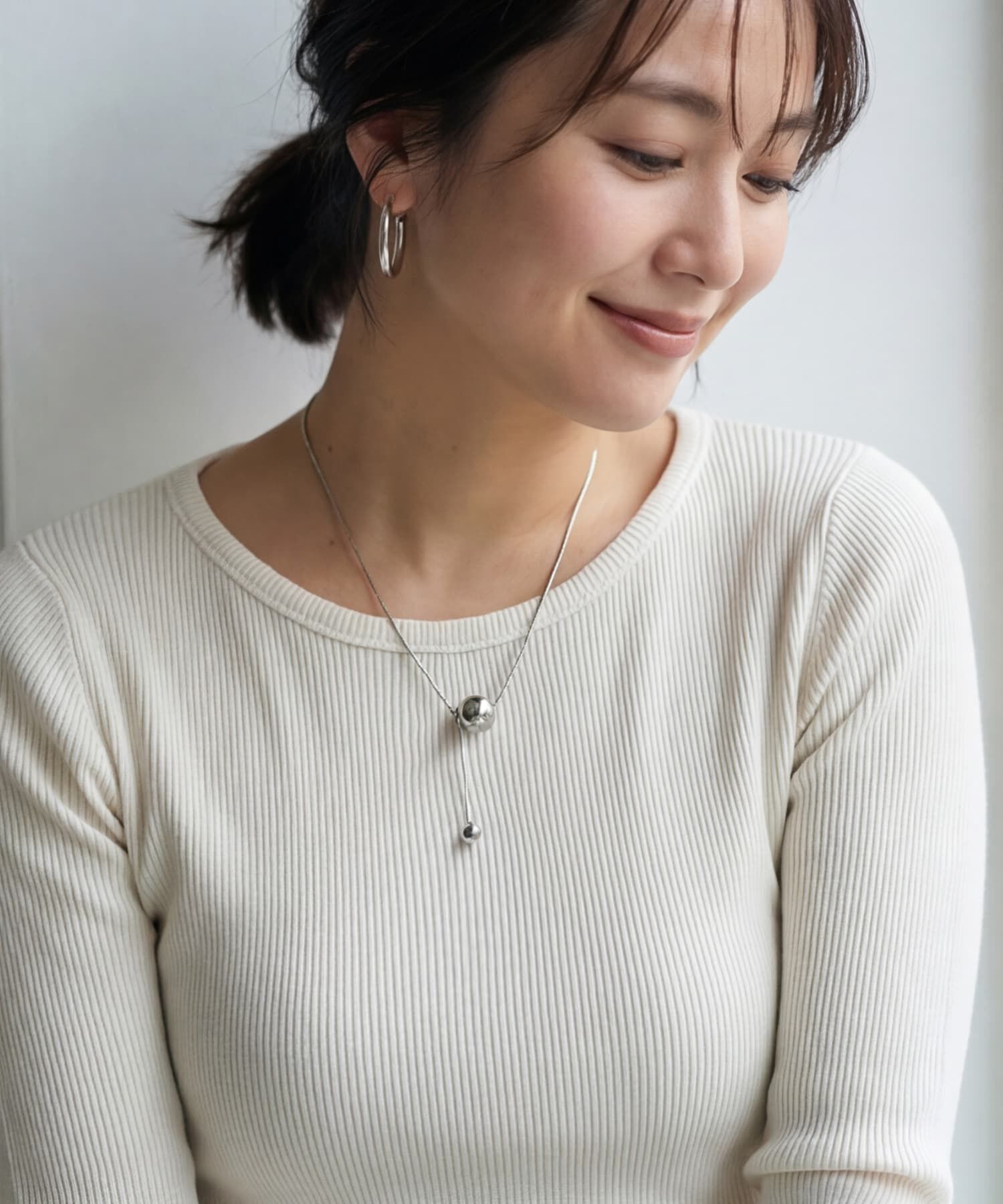 STYLE DELI「【DELI by】ビッグボールチェーンネックレス」|ネックレス|