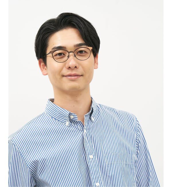  「ボストン型 跳ね上げ式メガネ | メガネの上から ズレ落ち防止 伊達メガネ ユニセックス レンズ交換券付」|メガネ|