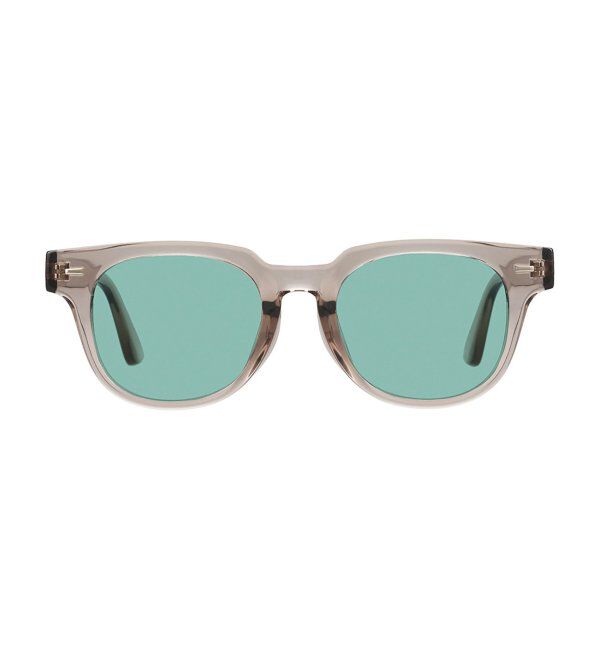  「SUNCUTGlasses/UV100%CUT ウェリントン型 サングラス [度無し専用] 黒縁 紫外線対策 UVカット」|サングラス|