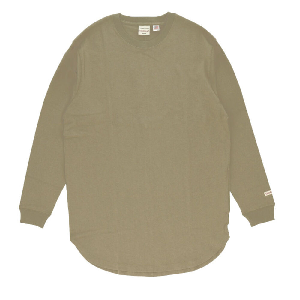 BACKYARD FAMILY「ロンt メンズ ブランド 通販 goodwear 長袖 tシャツ ロングスリーブ グッドウェア」|Tシャツ・カットソー|ベージュ1