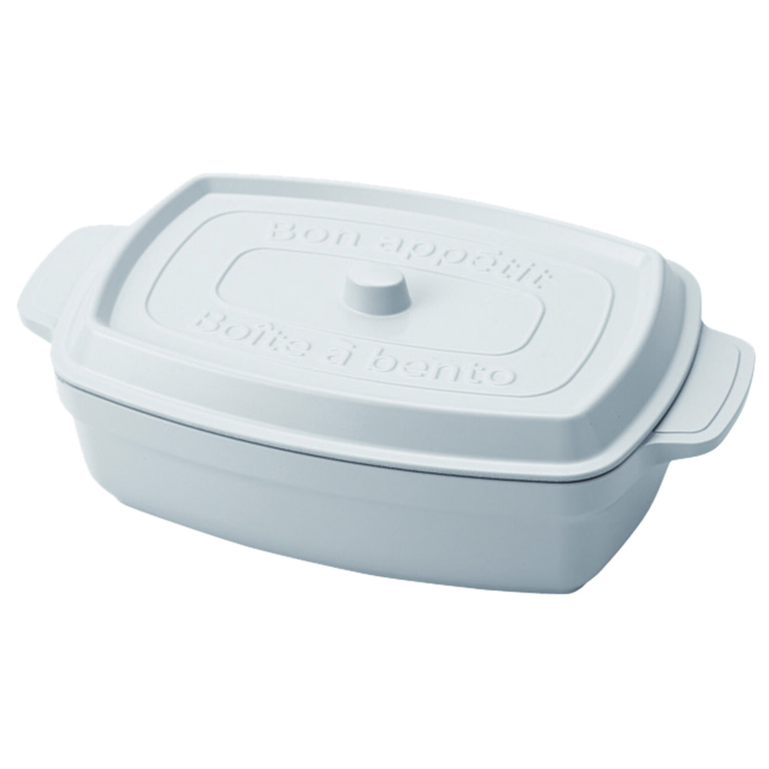 BACKYARD FAMILY「ココポット 弁当箱 レクタングル 600ml 好評 レディース 女性 おしゃれ ランチボックス」|食器・キッチングッズ|ホワイト1