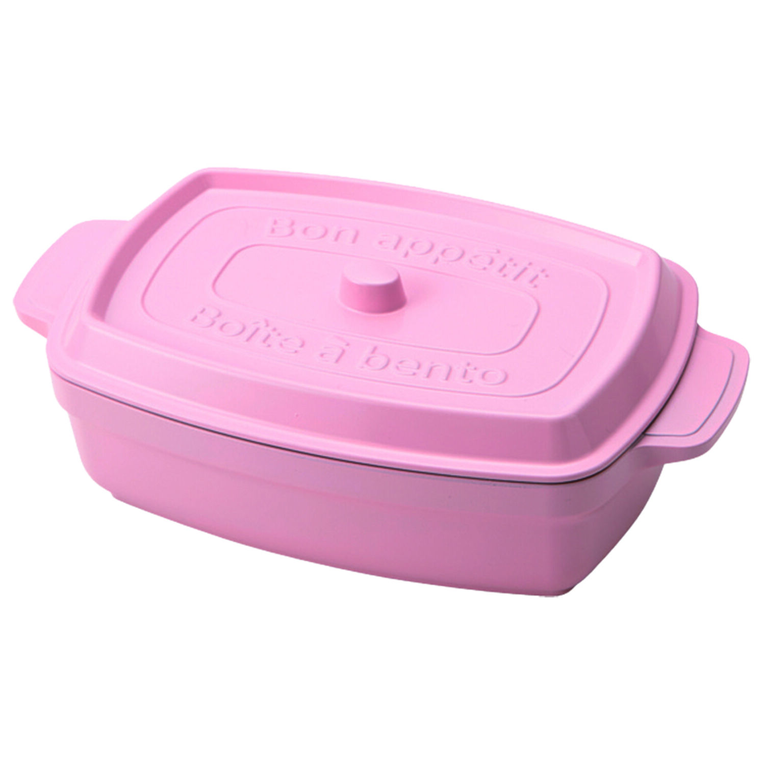 BACKYARD FAMILY「ココポット 弁当箱 レクタングル 600ml 好評 レディース 女性 おしゃれ ランチボックス」|食器・キッチングッズ|ピンク1