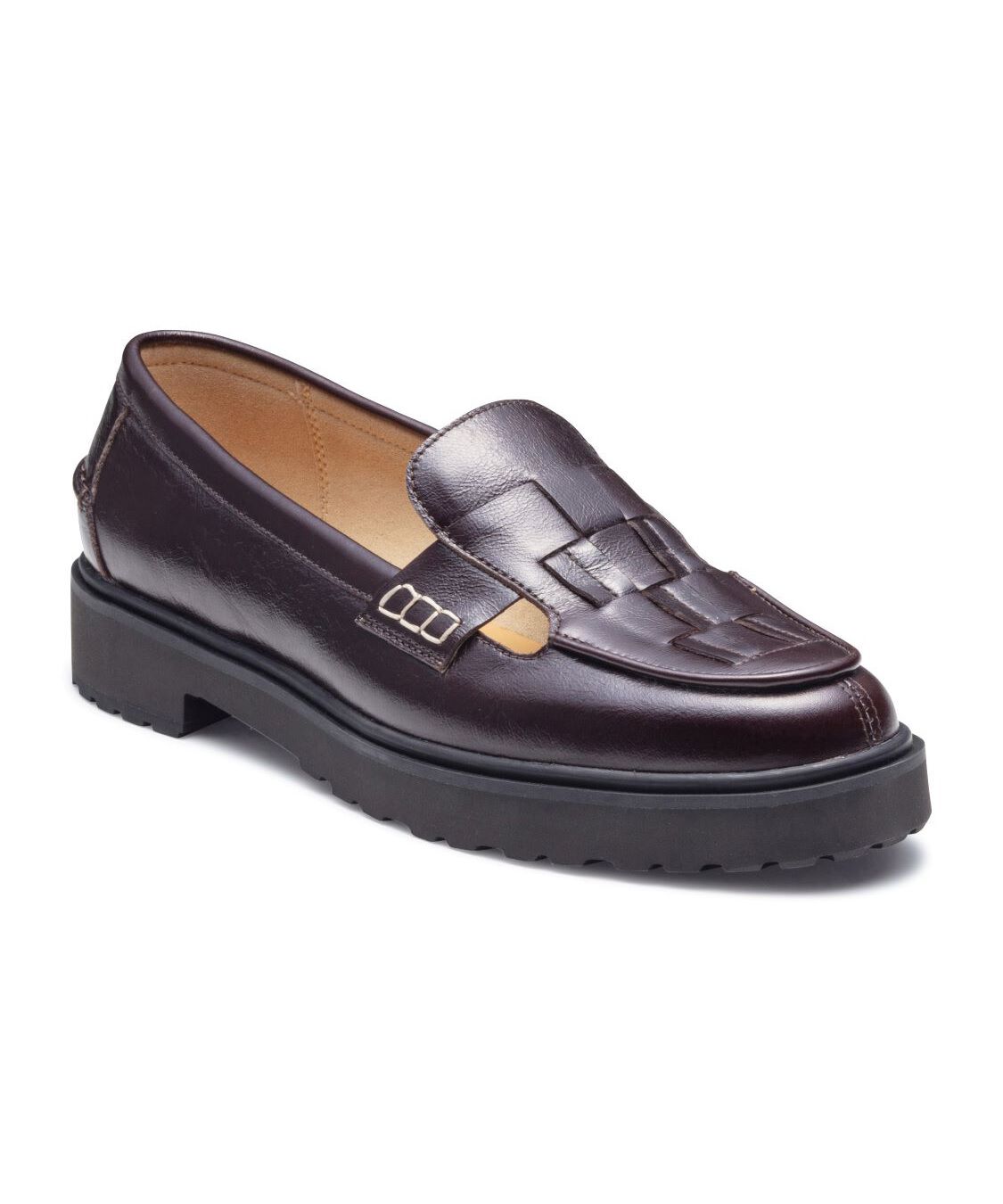 REGAL SHOES「REGAL 【新作】イントレチャートローファー【ヒール30mm】　商品コード：F80RAG」|ローファー|