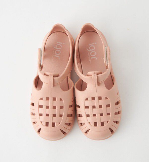 UNITED ARROWS green label relaxing「＜igor＞TOBBY / キッズ 14cm-18cm」|サンダル|LT.PINK