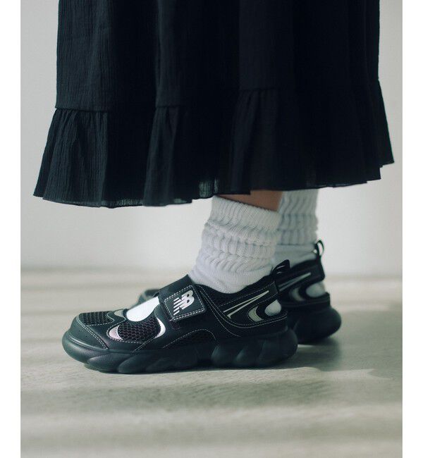 UNITED ARROWS green label relaxing「【WEB限定】＜New Balance＞230 Hook and Loop / キッズ 22cm-25cm」|スニーカー|BLACK