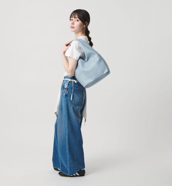 BEAUTY&YOUTH UNITED ARROWS「＜YAHKI＞レザーライク ソフト クロス ビッグ ショルダーバッグ」|ショルダー・メッセンジャー|