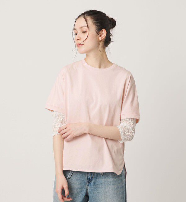 BEAUTY&YOUTH UNITED ARROWS「コットン天竺 ラウンドヘム Tシャツ」|Tシャツ・カットソー|