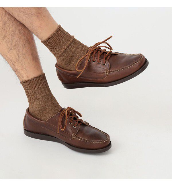 BEAMS PLUS「BEAMS PLUS｜WASHI Short Rib Socks｜メンズ  靴下｜日本製 ｜通気性 吸湿性｜」|ソックス|