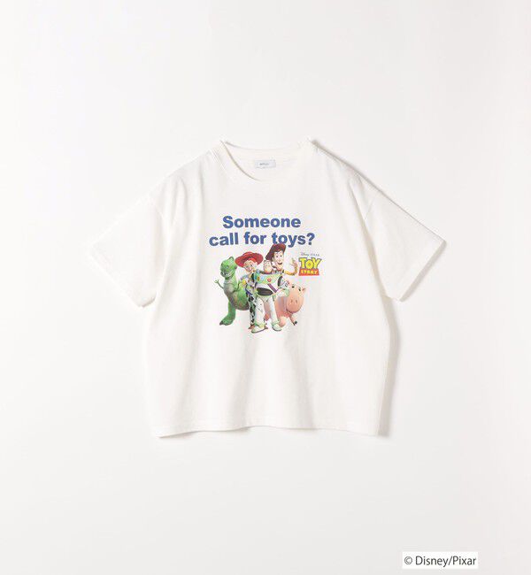 SHIPS any「SHIPS any:〈洗濯機可能〉TOYSTORY/トイ・ストーリー/ プリント ロゴ TEE」|Tシャツ・カットソー|