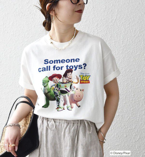 SHIPS any「SHIPS any:〈洗濯機可能〉TOYSTORY/トイ・ストーリー/ プリント ロゴ TEE」|Tシャツ・カットソー|