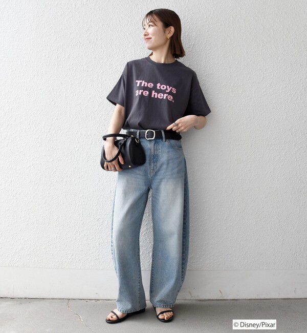 SHIPS any「SHIPS any:〈洗濯機可能〉TOYSTORY/トイ・ストーリー/ プリント ロゴ TEE」|Tシャツ・カットソー|