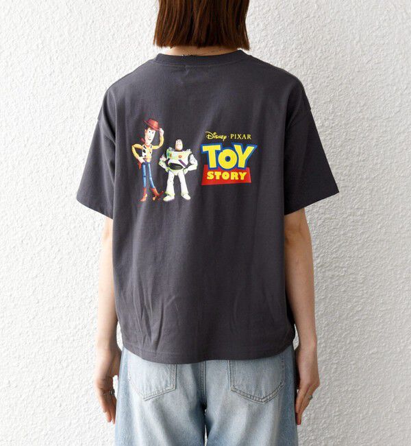 SHIPS any「SHIPS any:〈洗濯機可能〉TOYSTORY/トイ・ストーリー/ プリント ロゴ TEE」|Tシャツ・カットソー|