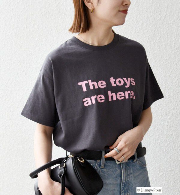 SHIPS any「SHIPS any:〈洗濯機可能〉TOYSTORY/トイ・ストーリー/ プリント ロゴ TEE」|Tシャツ・カットソー|