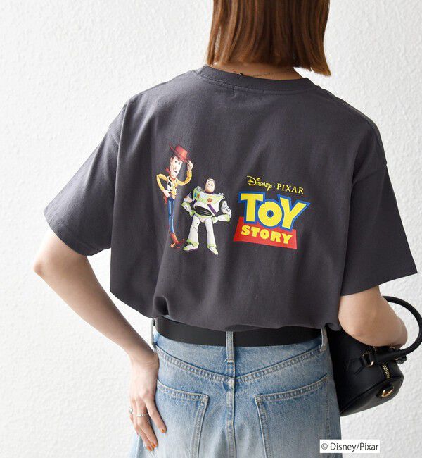 SHIPS any「SHIPS any:〈洗濯機可能〉TOYSTORY/トイ・ストーリー/ プリント ロゴ TEE」|Tシャツ・カットソー|