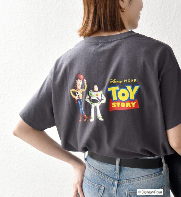 SHIPS any「SHIPS any:〈洗濯機可能〉TOYSTORY/トイ・ストーリー/ プリント ロゴ TEE」|Tシャツ・カットソー|