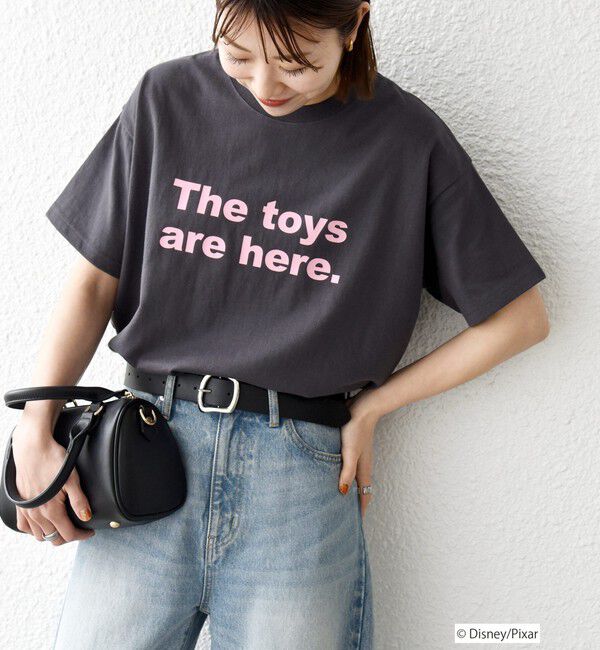 SHIPS any「SHIPS any:〈洗濯機可能〉TOYSTORY/トイ・ストーリー/ プリント ロゴ TEE」|Tシャツ・カットソー|