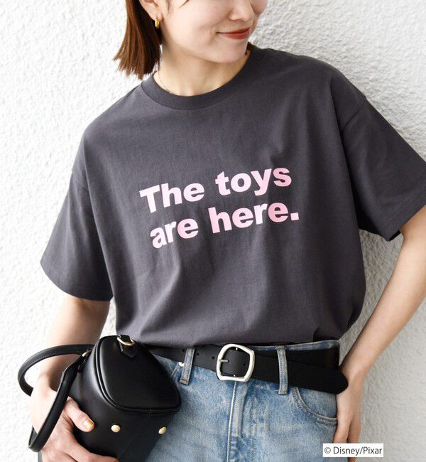 SHIPS any「SHIPS any:〈洗濯機可能〉TOYSTORY/トイ・ストーリー/ プリント ロゴ TEE」|Tシャツ・カットソー|