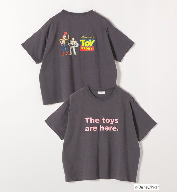 SHIPS any「SHIPS any:〈洗濯機可能〉TOYSTORY/トイ・ストーリー/ プリント ロゴ TEE」|Tシャツ・カットソー|