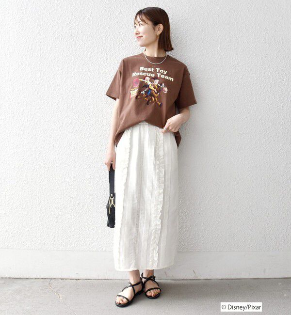 SHIPS any「SHIPS any:〈洗濯機可能〉TOYSTORY/トイ・ストーリー/ プリント ロゴ TEE」|Tシャツ・カットソー|