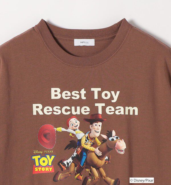 SHIPS any「SHIPS any:〈洗濯機可能〉TOYSTORY/トイ・ストーリー/ プリント ロゴ TEE」|Tシャツ・カットソー|