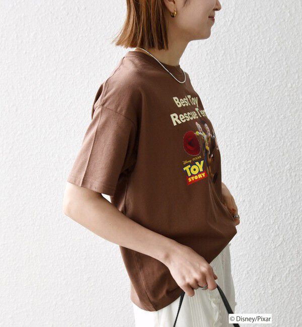 SHIPS any「SHIPS any:〈洗濯機可能〉TOYSTORY/トイ・ストーリー/ プリント ロゴ TEE」|Tシャツ・カットソー|