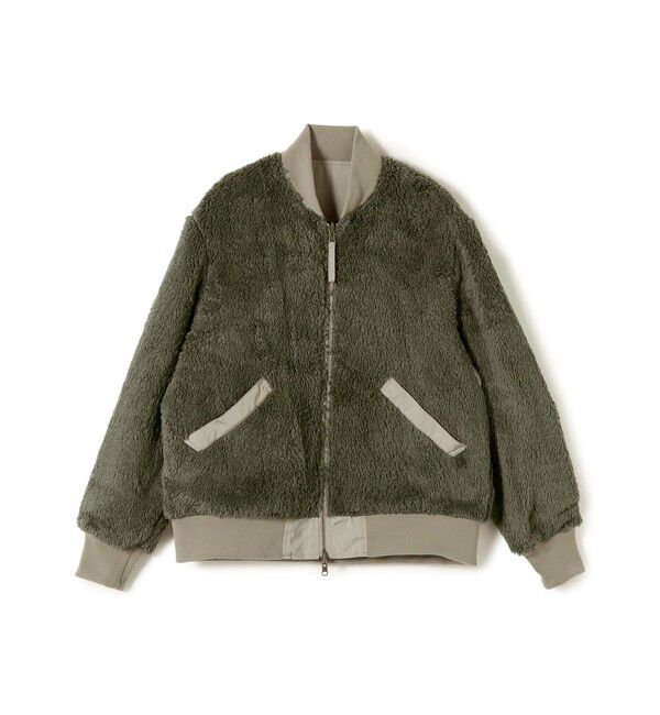 SHIPS for women「《予約》【SHIPS別注】ARMY TWILL: リバーシブル フリース ブルゾン」|ブルゾン・スタジャン|