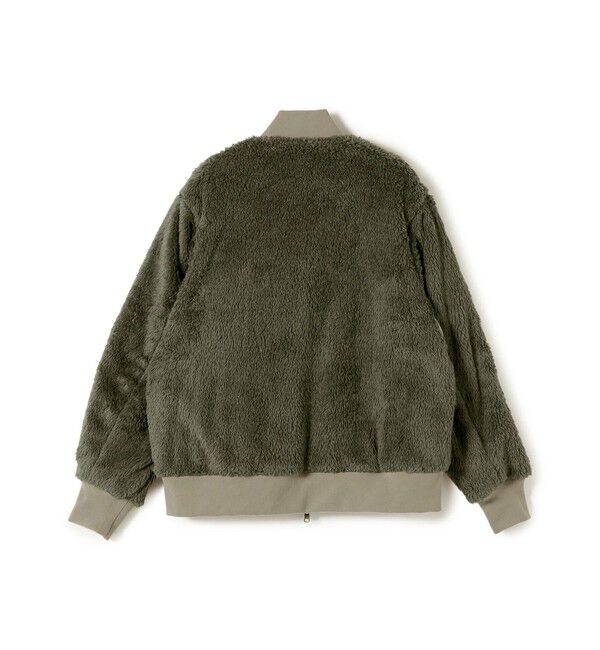 SHIPS for women「《予約》【SHIPS別注】ARMY TWILL: リバーシブル フリース ブルゾン」|ブルゾン・スタジャン|