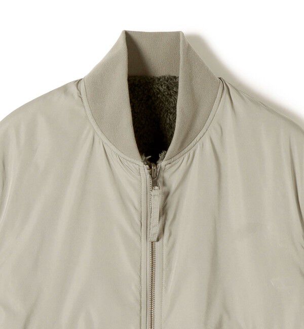 SHIPS for women「《予約》【SHIPS別注】ARMY TWILL: リバーシブル フリース ブルゾン」|ブルゾン・スタジャン|