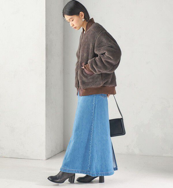 SHIPS for women「《予約》【SHIPS別注】ARMY TWILL: リバーシブル フリース ブルゾン」|ブルゾン・スタジャン|