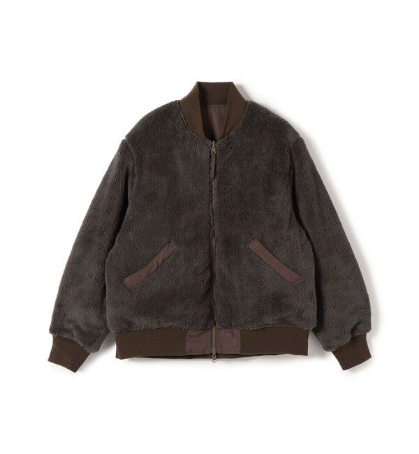 SHIPS for women「《予約》【SHIPS別注】ARMY TWILL: リバーシブル フリース ブルゾン」|ブルゾン・スタジャン|