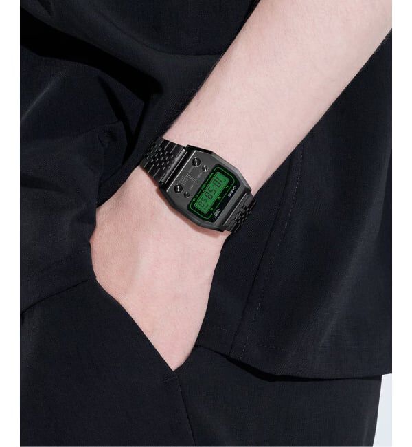 HIROB「Web限定 CASIO PREMIUM A1100B-1JF」|腕時計|