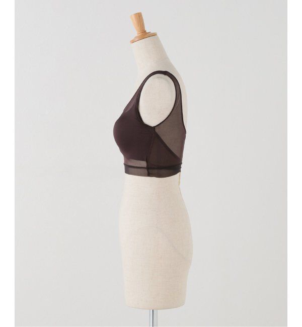 IENA「NICENICE MOMENT/ナイスナイスモーメント MESH BRA TANK NNM3-25SS-012」|インナー|