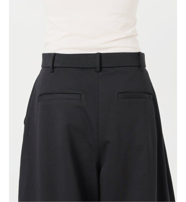 VERMEIL par iena「《手洗い可》Curved Tuck パンツ」|その他|