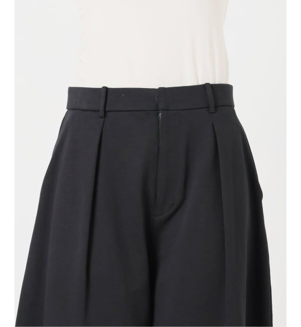 VERMEIL par iena「《手洗い可》Curved Tuck パンツ」|その他|