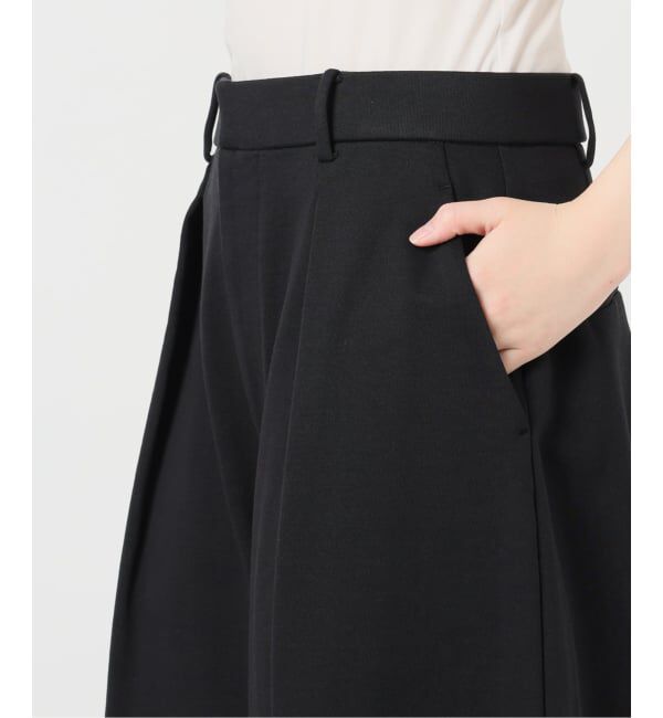 VERMEIL par iena「《手洗い可》Curved Tuck パンツ」|その他|