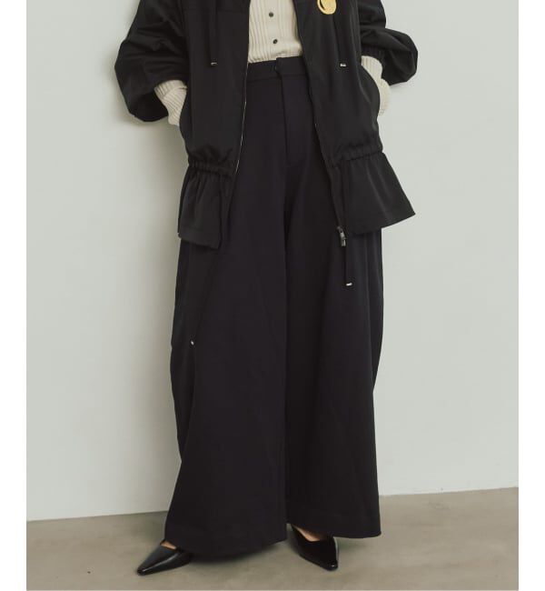 VERMEIL par iena「《手洗い可》Curved Tuck パンツ」|その他|