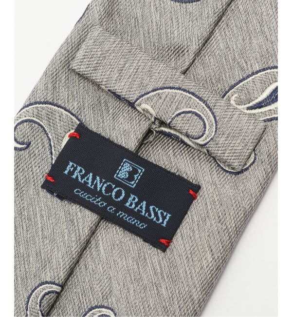 EDIFICE「FRANCO BASSI (フランコ バッシ) Melange Paisley タイ」|ネクタイ・蝶ネクタイ|